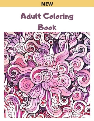 New Adult Coloring Book: Stress Relieving, Flowers, Animals and Garden Designs 45 Pages by Mazadou, Color