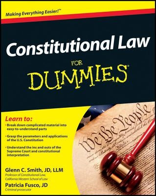 Constitutional Law for Dummies by Fusco, Patricia