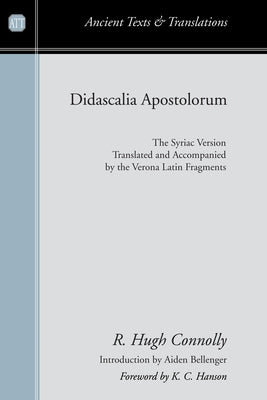 Didascalia Apostolorum by Connolly, R. Hugh