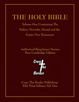 The Holy Bible XXL Print Edition by Publishing, Ctb