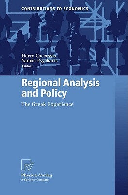 Regional Analysis and Policy: The Greek Experience by Coccossis, Harry