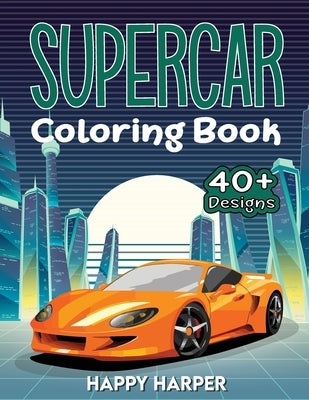 Supercar Coloring by Hall, Harper