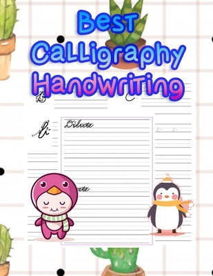 Best Calligraphy Handwriting: handwriting tracing workbook-handwriting practice paper for kids-handwriting practice sheets by Publishing, Bestmango