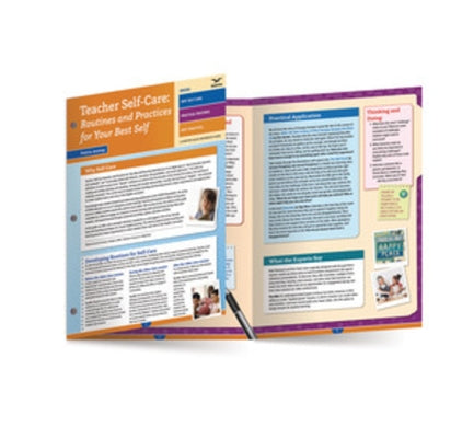 Teacher Self-Care: Routines and Practices for Your Best Self by Jennings, Patricia A.