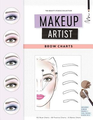 Makeup Artist Brow Charts by Reyna, Gina M.