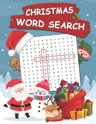 Christmas Word Search: 100 Words Kids Need To Read By 1st Grade Word Search For Clever Kids Ages 4-8 by Darwin, Henry