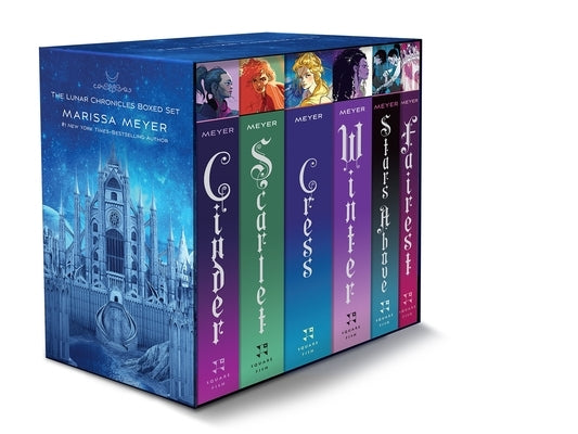 The Lunar Chronicles Boxed Set: Cinder, Scarlet, Cress, Fairest, Stars Above, Winter by Meyer, Marissa