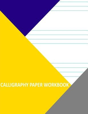 Calligraphy Paper Workbook: 10 Medium - Wide Lines by Wisteria, Thor