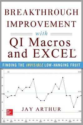 Breakthrough Improvement with QI Macros and Excel: Finding the Invisible Low-Hanging Fruit by Arthur, Jay