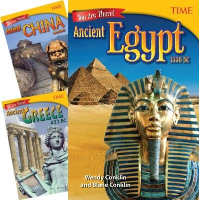 Time(r) You Are There! Ancient Times: 3-Book Set by Conklin, Blane