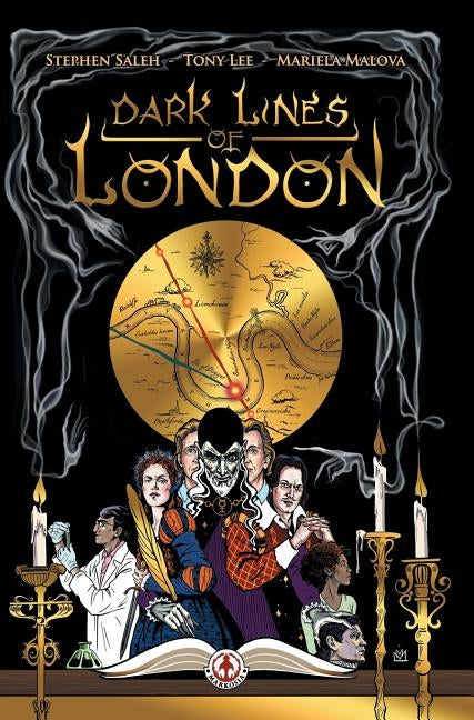 Dark Lines of London by Saleh, Stephen
