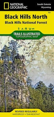Black Hills North Map [Black Hills National Forest] by National Geographic Maps