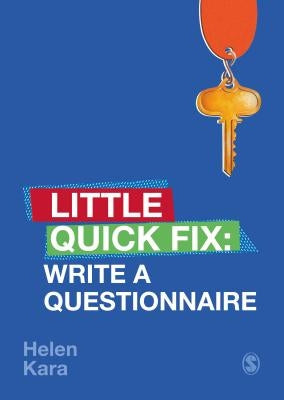 Write a Questionnaire: Little Quick Fix by Kara, Helen