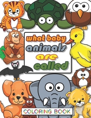 What Baby Animals Are Called: Coloring Book for kids aged 3-10. Best way to learn your child baby animals names also is perfect gift for a child tha by Publishing, Coloring Book
