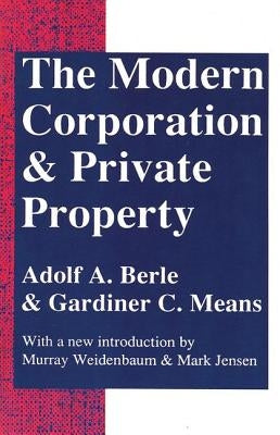The Modern Corporation and Private Property by Means, Gardiner
