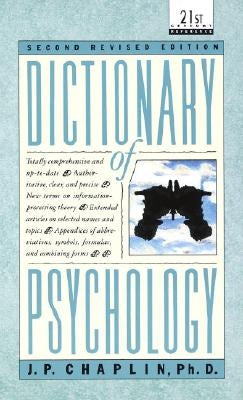 Dictionary of Psychology by Chaplin, J. P.
