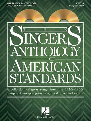 The Singer's Anthology of American Standards [With CD (Audio)] by Hal Leonard Corp