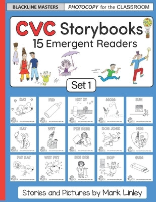 CVC Storybooks: SET 1: Teacher Edition by Linley, Mark