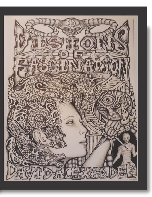 Visions of Fascination: Tattoo design and prison art of supernatural, fantasy, and science fiction by Alexander, David