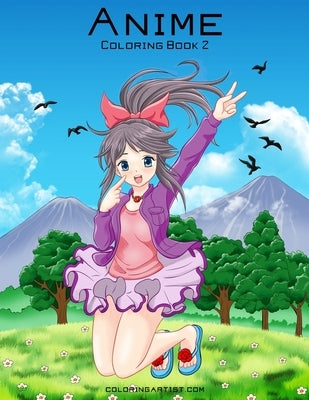 Anime Coloring Book 2 by Snels, Nick