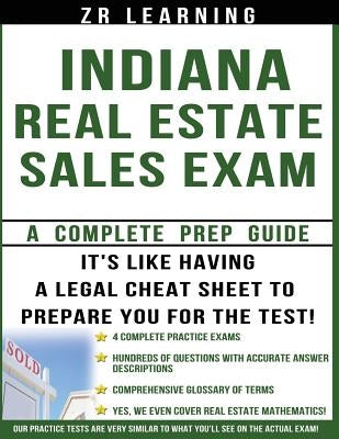 Indiana Real Estate Sales Exam Questions by Learning LLC, Zr