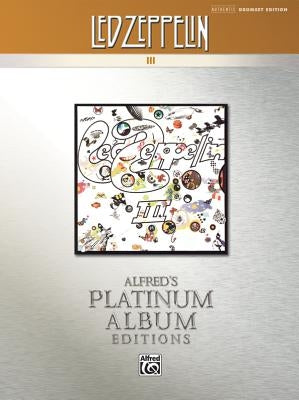 Led Zeppelin -- III Platinum Drums: Drum Transcriptions by Led Zeppelin