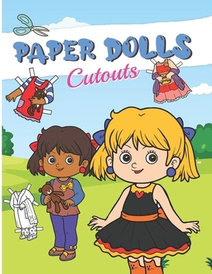 Paper Dolls Cutouts: Color, Cut and Play - Paper Doll for Girls ages 4-7 - With Clothes by Publishing, My Doll Rocks