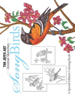 Song Birds: A Special Edition Coloring Book by Warren, Jo