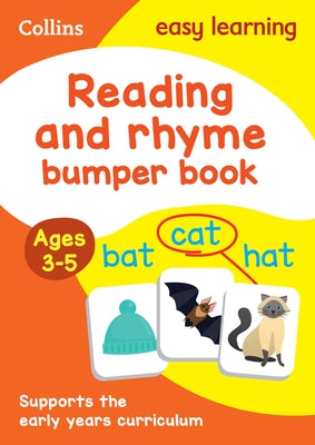 Collins Easy Learning Preschool - Reading and Rhyme Bumper Book Ages 3-5 by Collins Easy Learning