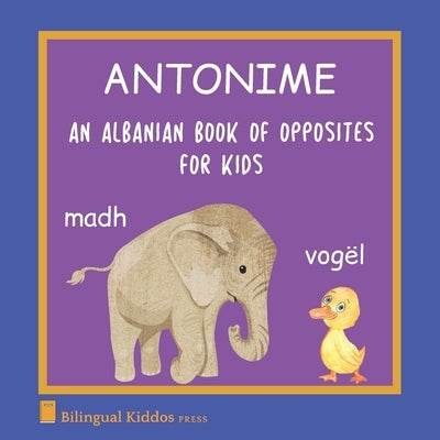An Albanian Book Of Opposites For Kids: Antonime by Press, Bilingual Kiddos