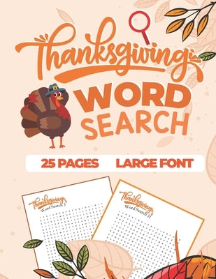 Thanksgiving Word Search: Word Search Fall & Winter - 25 Puzzles About Thanksgiving and Fall by Puzzles, Prime
