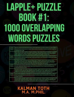 Lapple+ Puzzle Book #1: 1000 Overlapping Words Puzzles by Toth M. a. M. Phil, Kalman
