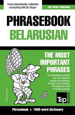 English-Belarusian phrasebook and 1500-word dictionary by Taranov, Andrey