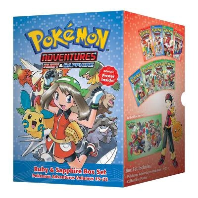 Pokémon Adventures Ruby & Sapphire Box Set: Includes Volumes 15-22 by Yamamoto, Satoshi