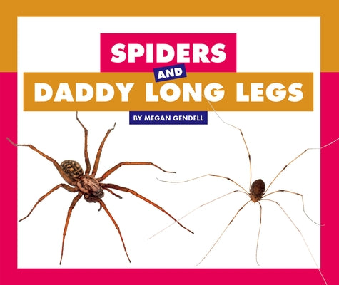 Spiders and Daddy Long Legs by Gendell, Megan