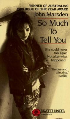 So Much to Tell You by Marsden, John
