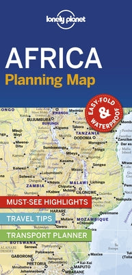 Lonely Planet Africa Planning Map 1 by Lonely Planet