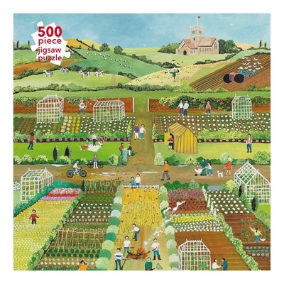 Adult Jigsaw Puzzle Judy Joel: Allotments, 2012 (500 Pieces): 500-Piece Jigsaw Puzzles by Flame Tree Studio