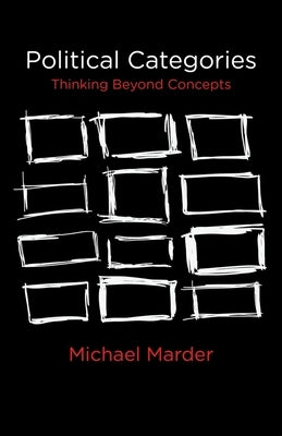 Political Categories: Thinking Beyond Concepts by Marder, Michael