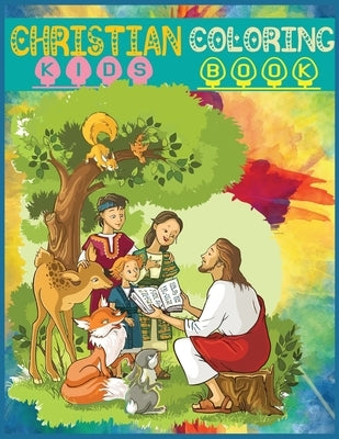 Christian Kids Coloring Book: 50+designs One side Bible Coloring Book For Kids Inspirational Books For Kids Or Teens Large Print -8.5x11 Inches. by Journal, Second Language