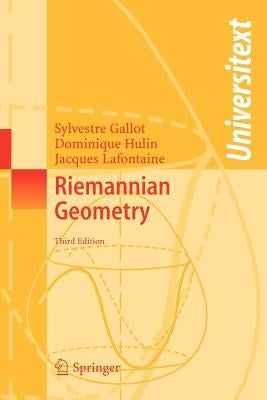 Riemannian Geometry by Gallot, Sylvestre