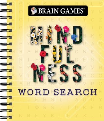 Brain Games - Mindfulness Word Search (Yellow) by Publications International Ltd