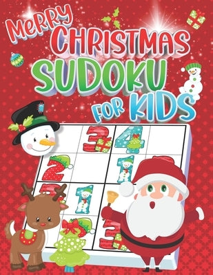 Christmas Sudoku for Kids: Christmas Sudoku Puzzle Books for Kids Easy - 4x4 Sudoku for Kids Ages 4-8 & Kids Sudoku 6x6 - Easy & Very Easy Sudoku by Publishing, Top Trendy Sudoku