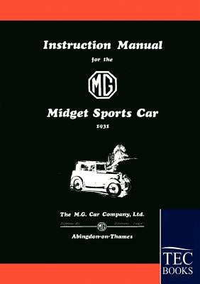 Instruction Manual for the MG Midget Sports Car by Anonym, Anonym