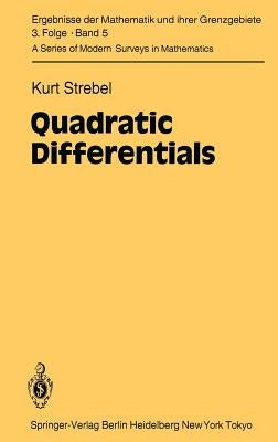 Quadratic Differentials by Strebel, K.