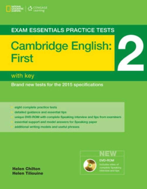 Exam Essentials: Cambridge First Practice Tests 2 W/Key + DVD-ROM by Osbourne, Charles