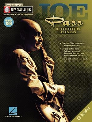 Joe Pass: Jazz Play-Along Volume 186 by Pass, Joe