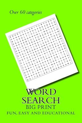 Word Search: Big Easy to Read by Vitale, M.