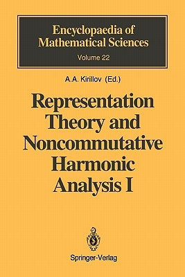 Representation Theory and Noncommutative Harmonic Analysis I: Fundamental Concepts. Representations of Virasoro and Affine Algebras by Kirillov, A. a.