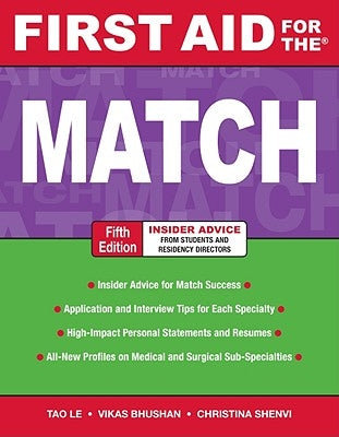 First Aid for the Match by Le, Tao